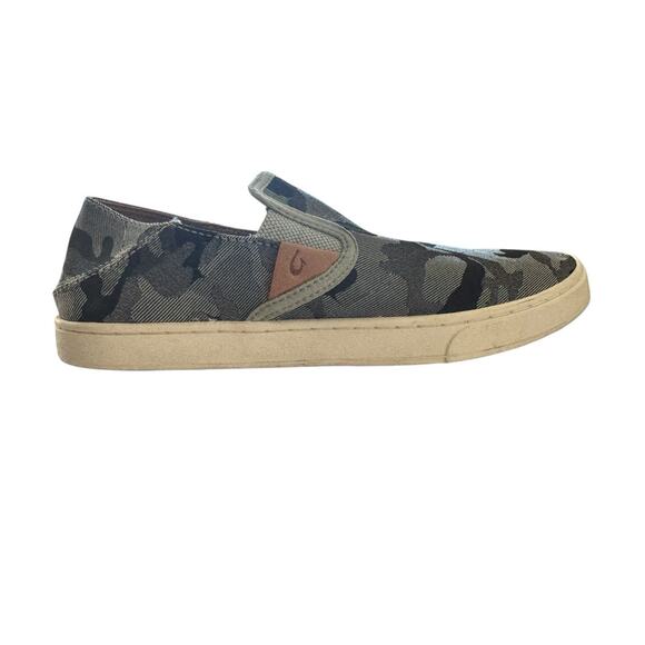 OluKai Pehuea Pa'i Convertible Sneaker‎ Camo colored. Size US W8 - Picture 1 of 11